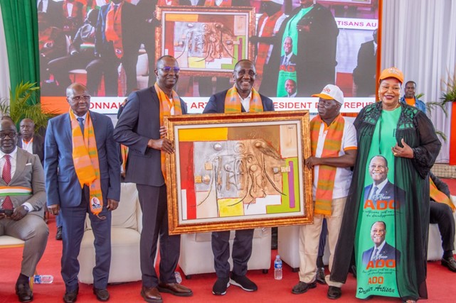 ARTISANAT : LES ARTISANS RÉAFFIRMENT LEUR ATTACHEMENT À LA VISION DE DÉVELOPPEMENT DU PRÉSIDENT ALASSANE OUATTARA