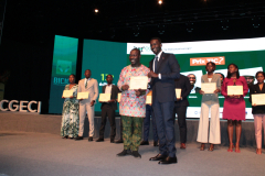 GUCE CI sponsorise le prix NTIC de la Business Plan Competition (BCP) lors de la 13ème édition de la CGECI ACADEMY 2025